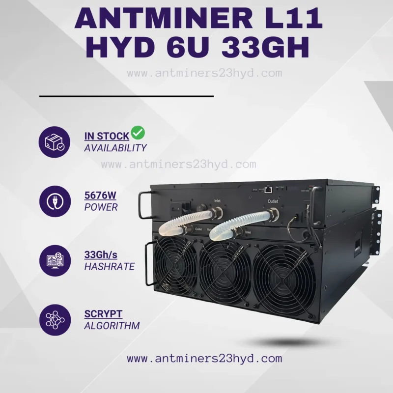 Bitmain Antminer L11 Hyd 6U 33Gh/s