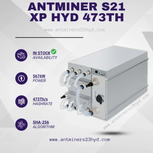 Bitmain Antminer S21 XP Hyd 3U (473Th/s)